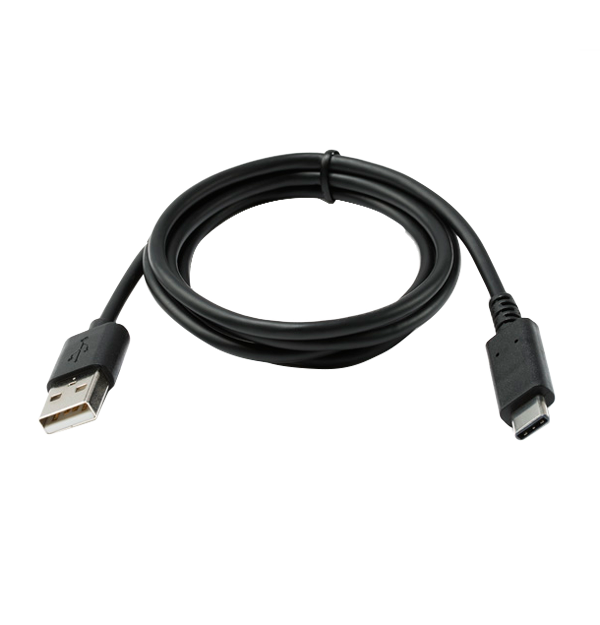 USB 2.0 Typ A- bis Typ C-Kabel 1,0 m, schwarz (T911940ACC)
