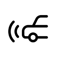 Symbol für Automobilsensor