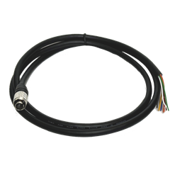 GPIO-Kabel mit 8-poligem Rundsteckverbinder Hirose HR25