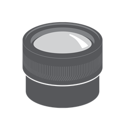200 mm, 3-5 μm, f/2,5 MWIR FPO manuelles Objektivbajonett (4215504)