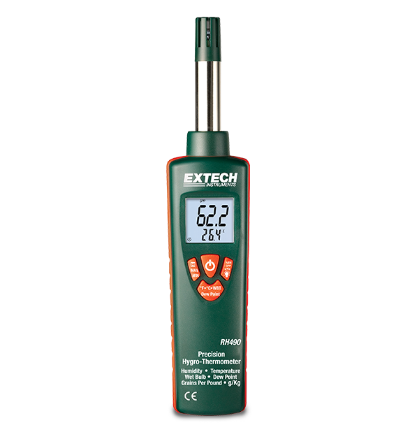 Extech RH490 Präzisions-Hygro-Thermometer