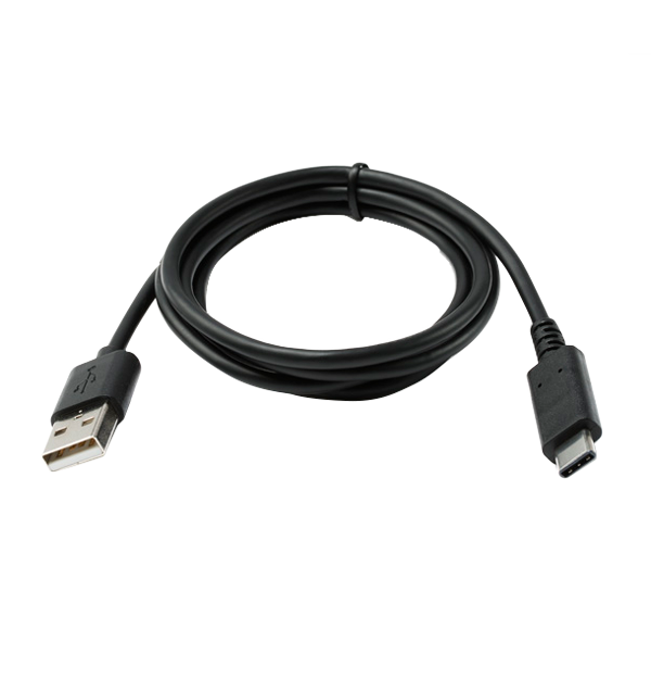 USB 2.0 Typ A- bis Typ C-Kabel 1,0 m, schwarz (T911940ACC)